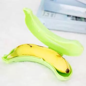 Чехол для банана из 3 предметов, пищевой, без БФА, легко моется, многоразовый, портативный, протектор для банана жёлтый