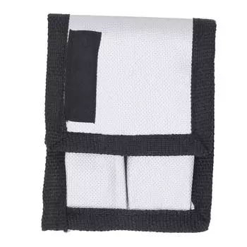 Чехол для батареек вмещает 2 батареи, брызгозащищенный огнестойкий чехол для хранения батареек, чехол для переноски