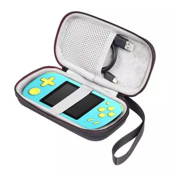 Чехол для Beijue 16 Bit с игровыми картриджами. Защитный чехол HardShells. Дорожный чехол для консолей и аксессуаров.