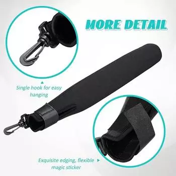 Чехол для бейсбольной биты с крючком, неопреновый протектор для бейсбольной биты, чехол для софтбольной биты, чехол для биты, аксессуары для бейсбола