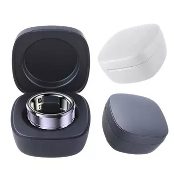 Чехол для беспроводной зарядки, сменный чехол для зарядного устройства, док-станция для R3 Health Ring, чехол для зарядного устройства чёрный
