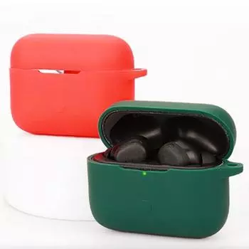 Чехол для беспроводных наушников, чехол для наушников, резиновый мягкий чехол для наушников, защитный чехол для удобного использования для II ANC темно-синий