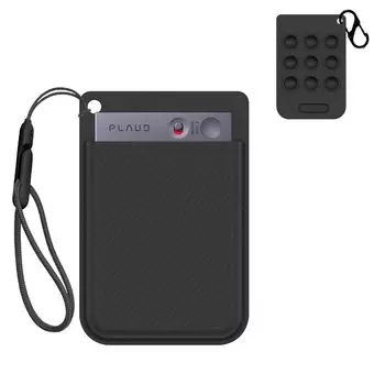 Чехол для беспроводных наушников PLAUD NOTE AI, силиконовый защитный чехол с защитой от царапин и пыли, ремешок [NOUKAJU],