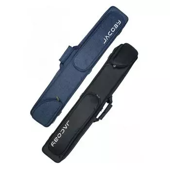 Чехол для бильярдного кия с 8 отверстиями, мягкая сумка, 1/2-раздельное ведро для кия, сумка для бильярдных принадлежностей, защитный чехол для бильярдного кия синий