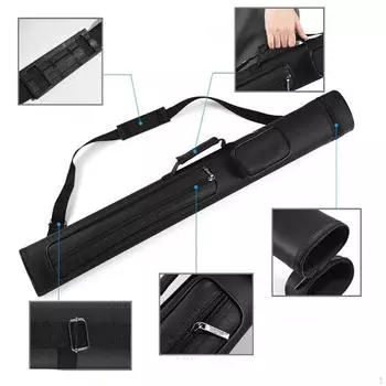Чехол для бильярдного кия, сумка для хранения шеста, чехол для настольных аксессуаров из искусственной кожи