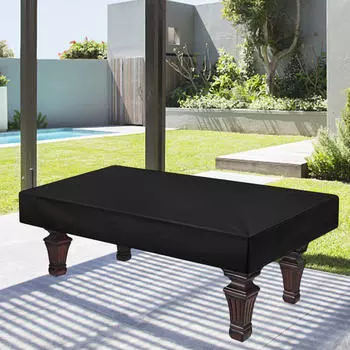 Чехол для бильярдного стола, пылезащитный, с затягивающимся шнурком, из ткани Оксфорд, непромокаемый