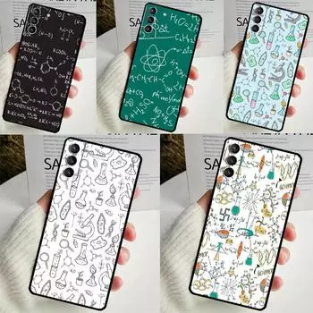 Чехол для биологии и химии для Samsung Galaxy S24 S23 Ultra S22 S20 FE S21 FE Note 10 20 S8 S9 S10 Plus Galaxy S21