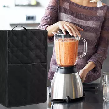 Чехол для блендера от пыли, устойчивый к пятнам, водонепроницаемый, легко чистится, с большим карманом и верхней ручкой