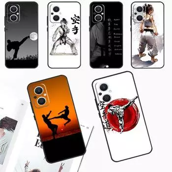 Чехол для боевых искусств кунг-фу карате тхэквондо для OPPO Reno 10 Pro 4Z 5Z 8T 4 5 6 7 8 Lite OPPO Find X6 Pro X3 X2 Neo X5 Lite OPPO Reno8 T 4G