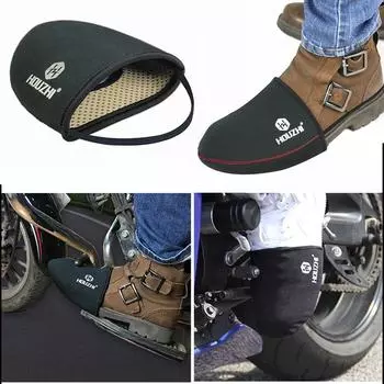 Чехол для ботинка Moto Shift Shoe, защитная экипировка со светоотражающим логотипом, противоскользящий водонепроницаемый чехол для ботинка, аксессуары для переключателя передач