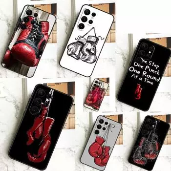 Чехол для боксерских перчаток для Samsung Galaxy S23 S22 S24 Ultra S8 S9 S10 Plus Note 10 20 Ultra S20 S21 FE. Galaxy S20Ultra
