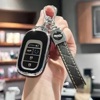 Чехол для брелока для Honda 2022 2023 2024 Accord Civic HR-V CR-V Pilot Sport SI EX EX-L Touring