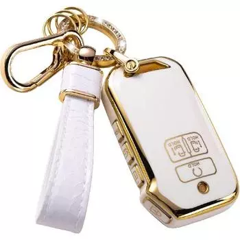 Чехол для брелока KIA с брелком KIA, чехол для автомобильного брелока, совместимый со смарт-ключом Kia Carnival Cadenza 6/7 KA4 EX SX LX Fiesta