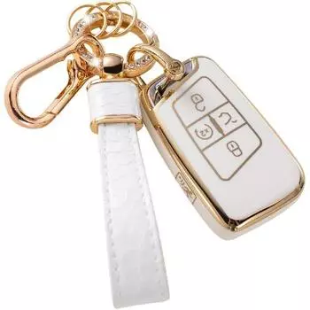 Чехол для брелока VW Volkswagen с брелком VW, чехол для автомобильного брелока, совместимый с Tiguan Jetta GLI Atlas Cross Sport Arteon Taos