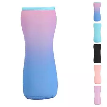 Чехол для бутылки с водой объемом 22 унции, сохраняет воду и бутылку холодной, совместим с пластиковыми и стальными бутылками с водой объемом 22 унции One Size чёрный