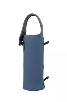 Чехол для бутылки Zojirushi Mahobin из нержавеющей стали, чехол для бутылки с водой, эластичный материал в 3 направлениях, рекомендуется машинная стирка, 480 мл, синий, размер MC-AA02-AA