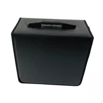 Чехол для CD-дисков, органайзер для хранения дисков, емкость 520, с застежкой-молнией, портативный, удобный держатель для DVD-дисков