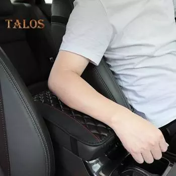 Чехол для центральной консоли автомобиля, износостойкий, устойчивый к царапинам, простой в установке, универсальная подушка для консоли, защитное покрытие для подлокотника вино красного