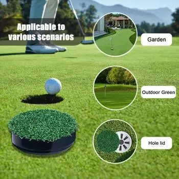 Чехол для чашки для гольфа Универсальный чехол для лунки для гольфа на лужайке для гольфа Наружный задний двор