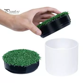 Чехол для чашки для гольфа Универсальный чехол для лунки для гольфа на паттинг-грине для гольфа Уличное тренировочное пособие для гольфа на заднем дворе Аксессуары для поля для гольфа зелёный