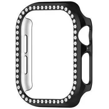 Чехол для часов Hard PC Bumper Diamond Case Защитный чехол для Apple Watch Series 10 42MM/46MM Аксессуары 42mm