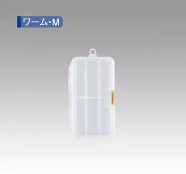 Чехол для червей Meiho M ( 161 x 91 x 31 мм ) Ясно ( 1550 )