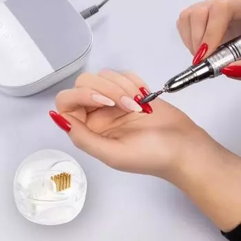 Чехол для чистки сверл, мягкая и жесткая щетина, моющаяся, полирующая, полезная шлифовальная головка, щетка, очиститель, принадлежности для маникюрного салона чистый