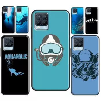 Чехол для дайвинга и подводного плавания для Realme 8i 8 Pro GT Neo 2 Master C15 C21 Coque для OnePlus 8T 9R Nord2 9 Pro GT Master Explorer5G