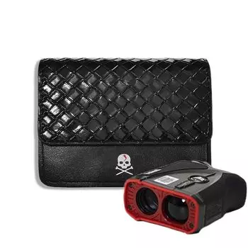 Чехол для дальномера для гольфа Чехол для лазерного дальномера Чехол для дальномера Чехол из искусственной кожи Стильный чехол для хранения дальномера (ЧЕРНЫЙ)