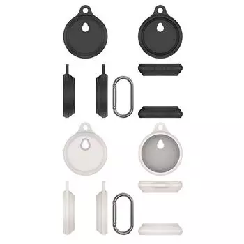 Чехол для датчика температуры, водонепроницаемый силиконовый защитный чехол, защитный чехол для датчика температуры Google Nest 2-го поколения чёрный