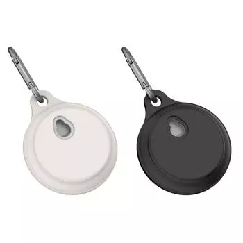 Чехол для датчика температуры, водонепроницаемый силиконовый защитный чехол-держатель для датчика температуры Google Nest 2-го поколения чёрный