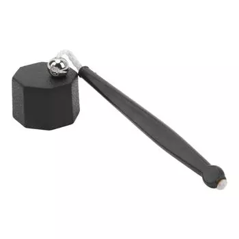 Чехол для держателя мела для бильярдного кия, восьмиугольный дизайн, легкий черный пластиковый держатель для мела для бассейна