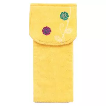 Чехол для держателя туалетной бумаги OKA Etofu, желтый, моющийся (Северный стиль)