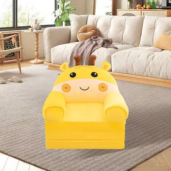 Чехол для детского дивана для игровой комнаты, легко моющийся защитный чехол для дивана для детей Deer