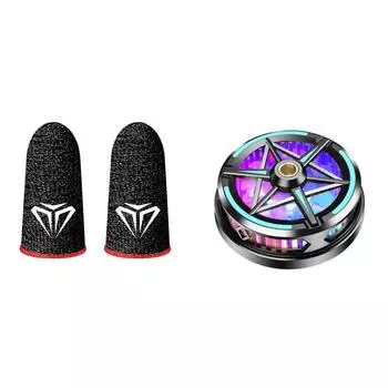 Чехол для детской кроватки S02, 2 шт., чехол для игрового контроллера, чехол на палец для PUBG (красный)