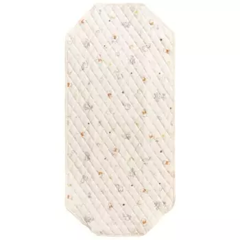 Чехол для детской кроватки un doudou 60 x 130 см Disney Pooh & Friends, персиковая кожа, ткань, одеяло, впитывающая воду, сетчатая спинка с эластичными углами NZ3225-G