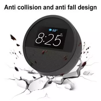 Чехол для динамика Yousheng, защитный силиконовый чехол, ударопрочный, легко устанавливаемый, защитный чехол для динамика Echo Spot 2024 красный