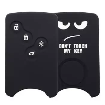 Чехол для дистанционного ключа автомобиля, брелок для Renault Laguna Megane Scenic Clio Captur Fluence Koleos Logan Duster Sandero Twingo, силиконовый