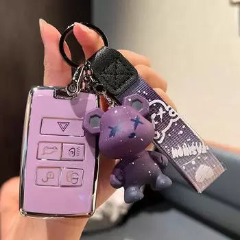 Чехол для дистанционного ключа автомобиля, чехол-держатель, брелок для Land Rover Range Rover Discovery 5 Sport для JAGUAR XE XF XJ F PACE