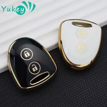 Чехол для дистанционного ключа автомобиля из ТПУ с 2 3 кнопками для Toyota Avanza Wigo Grand Daihatsu Xenia PERODUA Alza Myvi Axia, брелок