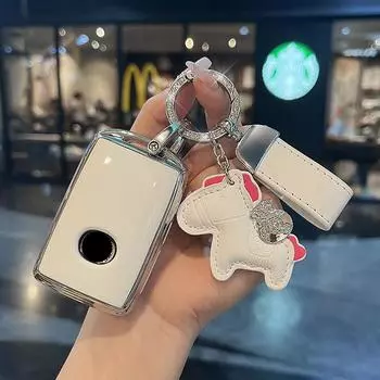 Чехол для дистанционного ключа автомобиля из ТПУ, защитная сумка для Mazda 2 3 6 Atenza Axela Demio Alexa CX5 CX-3 CX7 CX-9 CX-30 CX-4 Mx5 Mx30