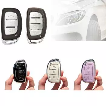 Чехол для дистанционного ключа для Hyundai/Tucson/Santa/Fe/Rena/Sonata/Elantra/Creta/Ix35 Ix45 I10 I30 I40