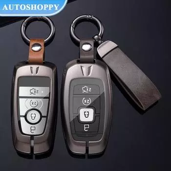 Чехол для дистанционного ключа из цинкового сплава для Lincoln Continental MKC MKZ MKX 2018 2019 Navigator Nautilus Aviator Corsair, автомобильные аксессуары A Style чёрный