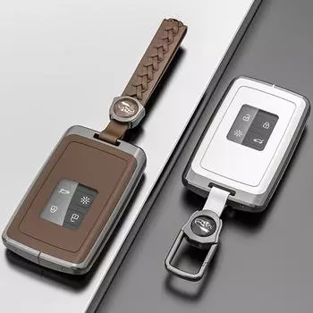 Чехол для дистанционного ключа из цинкового сплава для Renault Captur Megane Talisman Espace Clio Zoe Koleos Scenic 4 Arkana Dacia Sandero