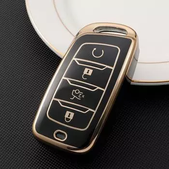 Чехол для дистанционного ключа из ТПУ, чехол для сумки, держатель для брелока для Changan CS25 CS35Plus CS85 CS95, защитные аксессуары Key Case белый