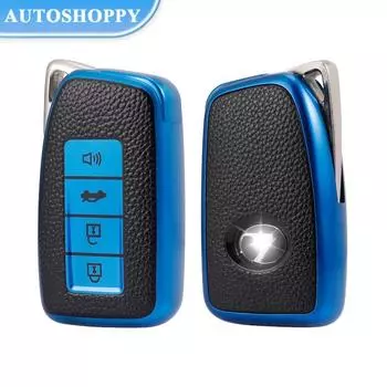 Чехол для дистанционного ключа из ТПУ для Lexus NX RX GX LX UX IS ES LS GS 200 260 300 350 NX200 NX300 RX350 ES300, аксессуары для брелка в виде ракушки белый