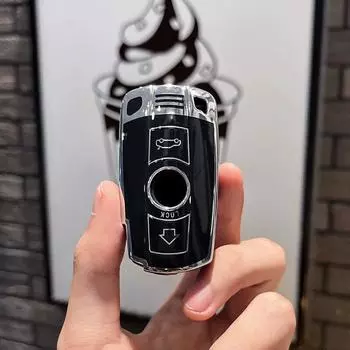 Чехол для дистанционного ключа из ТПУ для BMW E90 E60 E70 E87 3 5 6 серии M3 M5 X1 X5 X6 Z4 E71 E72 E88 E89 E91 E92, аксессуары