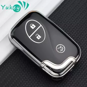 Чехол для дистанционного ключа из ТПУ для Lexus CT200H GX400 GX460 IS250 IS300C RX270 ES240 ES350 LS460 GS300 450h 460h белый