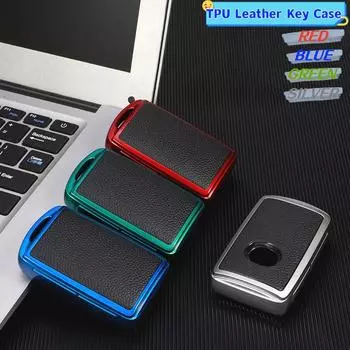 Чехол для дистанционного ключа из ТПУ с 3 кнопками для Mazda CX-5 CX30 5 CX 9 CX5 CX3 X5 Sch5 Mazda3 Mazda5-держатель для ключей 2019-2022 red keycase