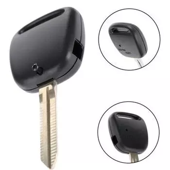 Чехол для дистанционного ключа с 1 кнопкой для Toyota Carina Celica Corolla Estima Harrier Previa чёрный